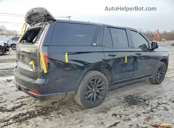 1GYS4GKL8MR183236 2021 CADILLAC ESCALADE Black უკანა მარჯვენა