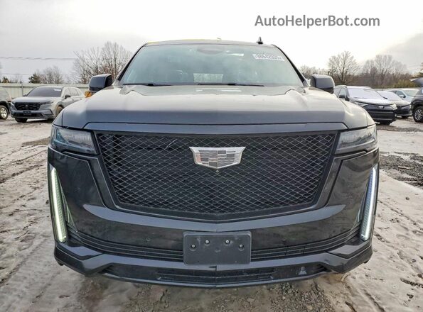 1GYS4GKL8MR183236 2021 CADILLAC ESCALADE Black წინა ხედი