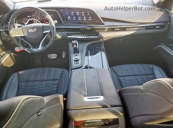 1GYS4HK97PR503824 2023 CADILLAC ESCALADE White Vista del salpicadero