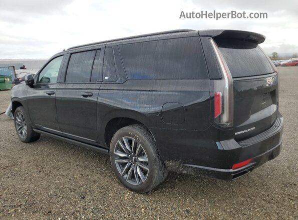 1GYS4PKL8PR209645 2023 CADILLAC ESCALADE Black Rear left