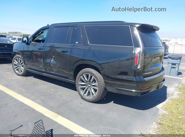 1GYS4RKL4MR230113 2021 CADILLAC ESCALADE Black Задня ліва чверть