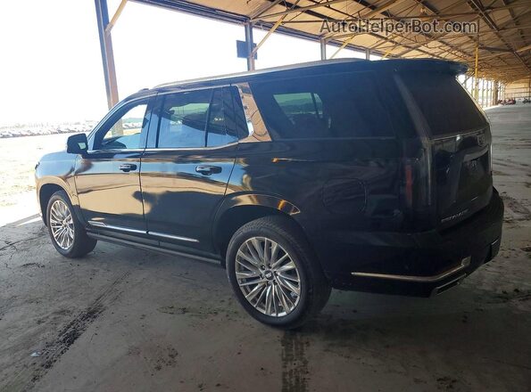 1GYS9BRL7SR221143 2025 CADILLAC ESCALADE Черный Задняя левая четверть