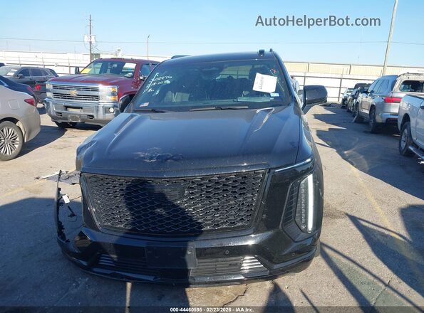 1GYS9FRL6SR412110 2025 CADILLAC ESCALADE Черный Вид щитка приборов