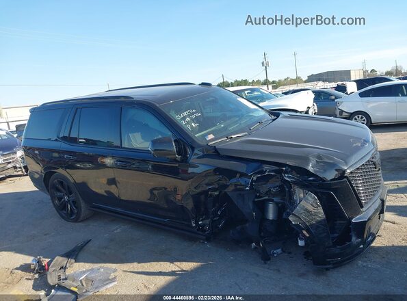 1GYS9FRL6SR412110 2025 CADILLAC ESCALADE Черный Вид задней части салона