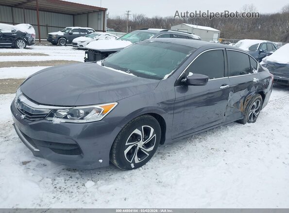 1HGCR2F31GA189165 2016 HONDA ACCORD Серый Передняя левая четверть