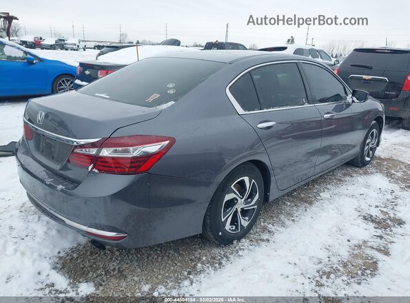 1HGCR2F31GA189165 2016 HONDA ACCORD Серый Задняя правая четверть