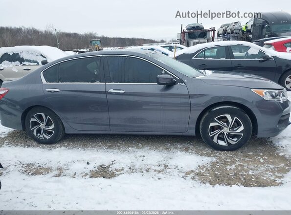 1HGCR2F31GA189165 2016 HONDA ACCORD Серый Вид задней части салона