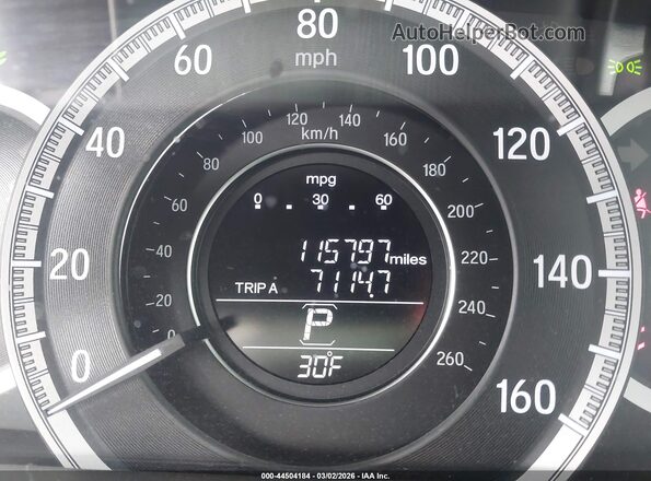 1HGCR2F31GA189165 2016 HONDA ACCORD Серый 