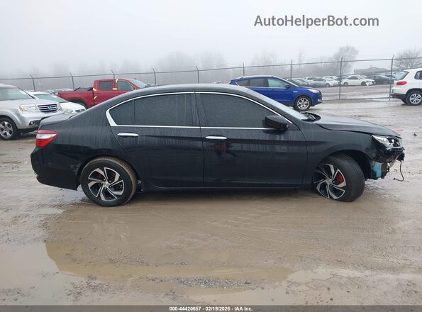 1HGCR2F35GA057929 2016 HONDA ACCORD Black Панорамний вид салону 360°