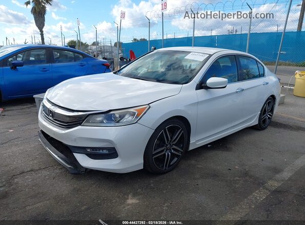 1HGCR2F56GA066396 2016 HONDA ACCORD White 