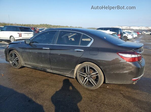 1HGCR2F57GA079769 2016 HONDA ACCORD Gray 