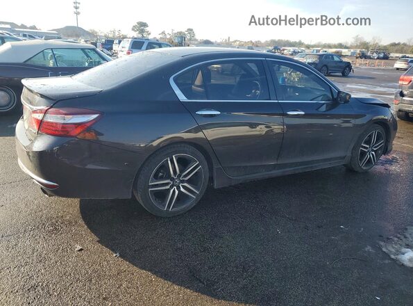 1HGCR2F57GA079769 2016 HONDA ACCORD Gray 