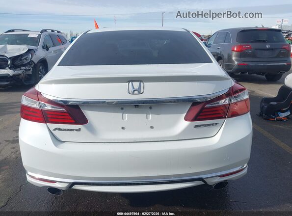 1HGCR2F59GA113873 2016 HONDA ACCORD White 
