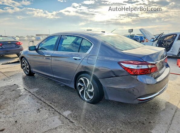 1HGCR2F85GA092658 2016 HONDA ACCORD Gray 