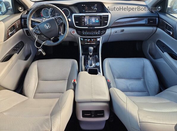 1HGCR2F85GA092658 2016 HONDA ACCORD Gray 