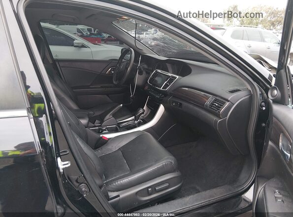 1HGCR2F86GA053495 2016 HONDA ACCORD Black 