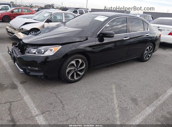 1HGCR2F86GA053495 2016 HONDA ACCORD Black 