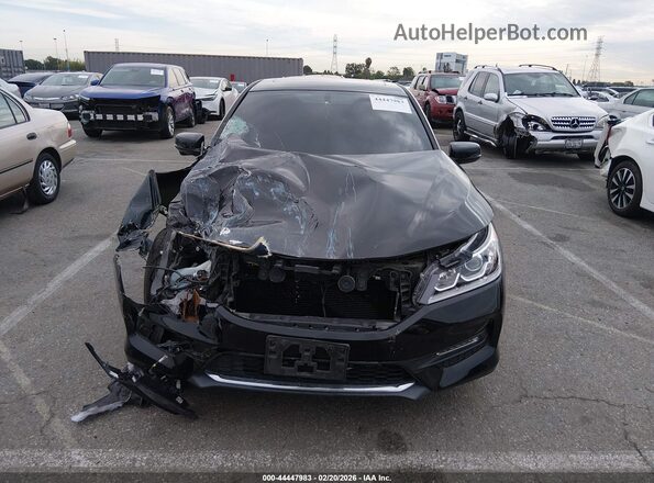 1HGCR2F86GA053495 2016 HONDA ACCORD Black 