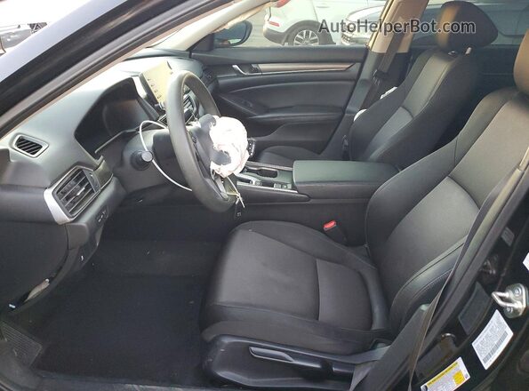 1HGCV1F10KA048925 2019 HONDA ACCORD Black 
