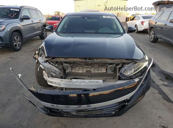 1HGCV1F10KA048925 2019 HONDA ACCORD Black 