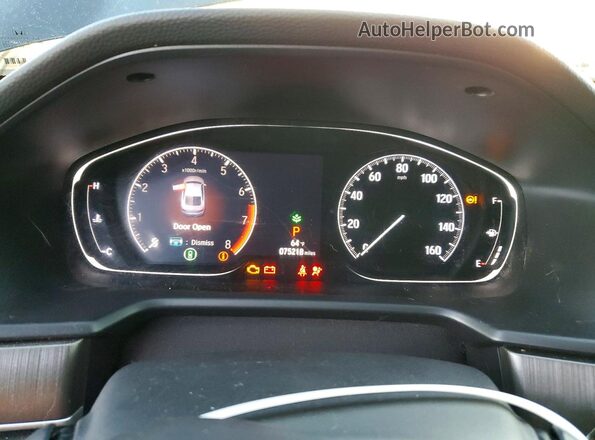 1HGCV1F10KA048925 2019 HONDA ACCORD Black 
