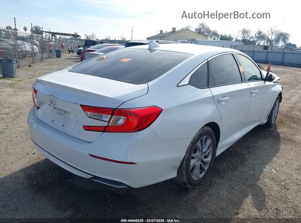 1HGCV1F11JA045868 2018 HONDA ACCORD White Հետևի աջ