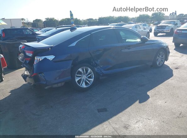 1HGCV1F11KA043989 2019 HONDA ACCORD Dark Blue 