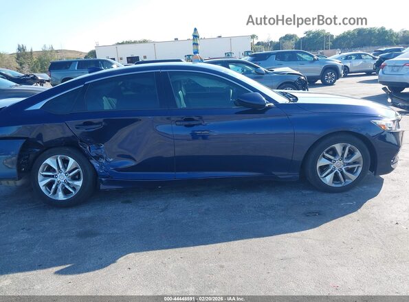 1HGCV1F11KA043989 2019 HONDA ACCORD Dark Blue 