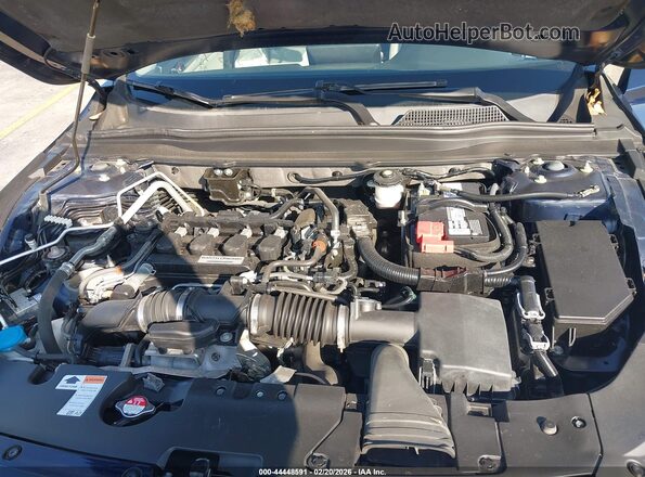1HGCV1F11KA043989 2019 HONDA ACCORD Dark Blue 