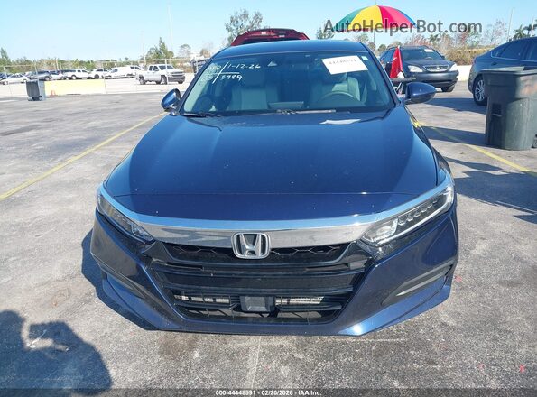 1HGCV1F11KA043989 2019 HONDA ACCORD Dark Blue 