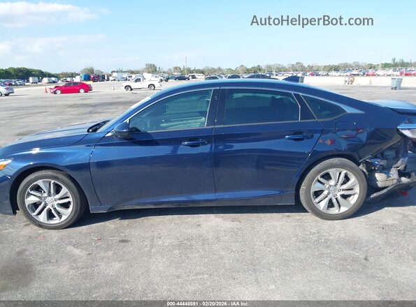 1HGCV1F11KA043989 2019 HONDA ACCORD Dark Blue 
