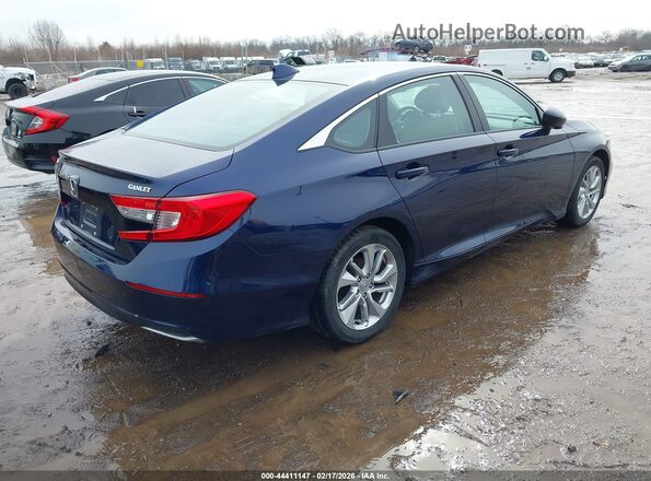 1HGCV1F11KA113071 2019 HONDA ACCORD Blue 