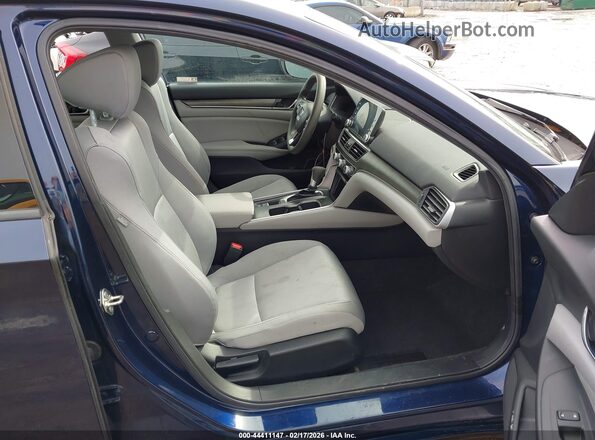 1HGCV1F11KA113071 2019 HONDA ACCORD Blue 