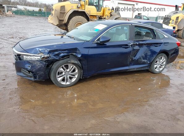 1HGCV1F11KA113071 2019 HONDA ACCORD Blue 