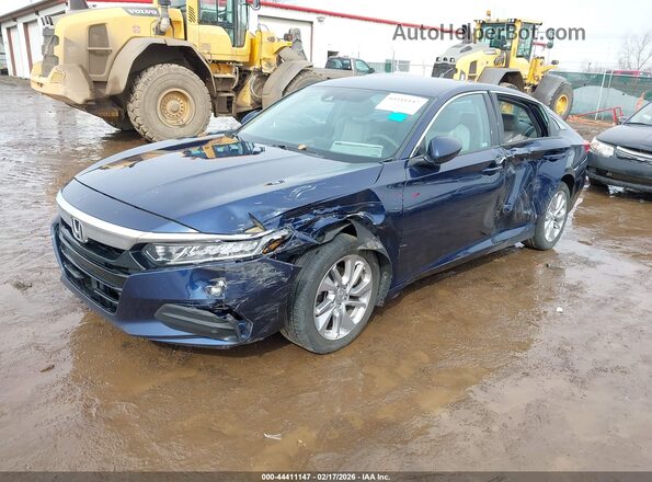 1HGCV1F11KA113071 2019 HONDA ACCORD Blue 