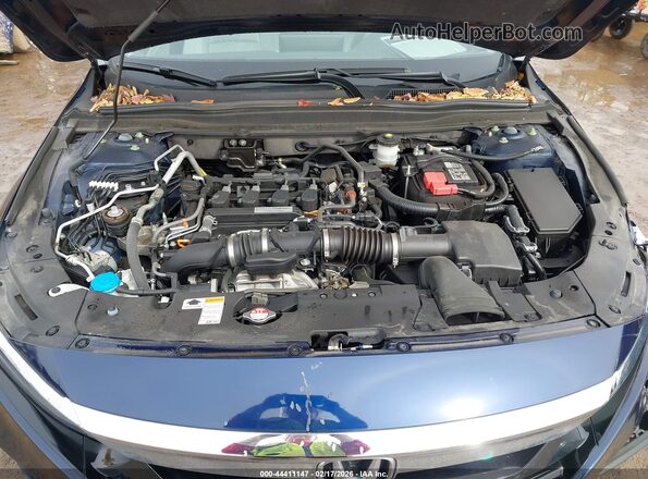 1HGCV1F11KA113071 2019 HONDA ACCORD Blue 