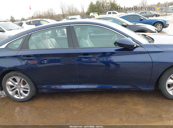 1HGCV1F11KA113071 2019 HONDA ACCORD Blue 