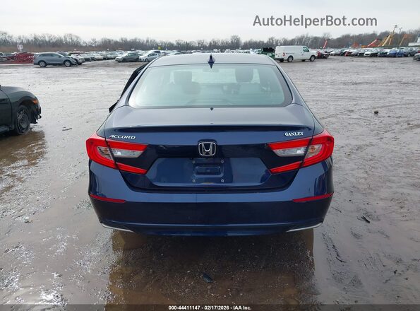 1HGCV1F11KA113071 2019 HONDA ACCORD Blue 