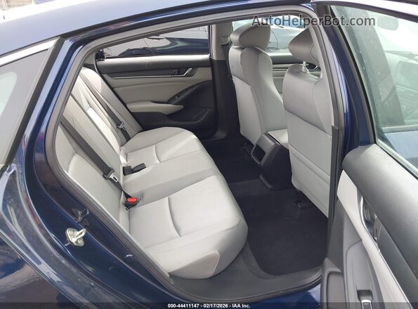 1HGCV1F11KA113071 2019 HONDA ACCORD Blue 