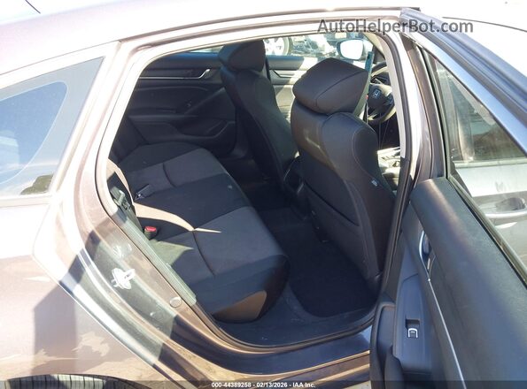 1HGCV1F11MA018447 2021 HONDA ACCORD Silver VIN კოდის სტიკერის ხედი