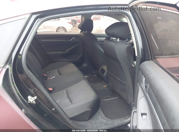 1HGCV1F12JA154677 2018 HONDA ACCORD Maroon Widok naklejki z numerem VIN