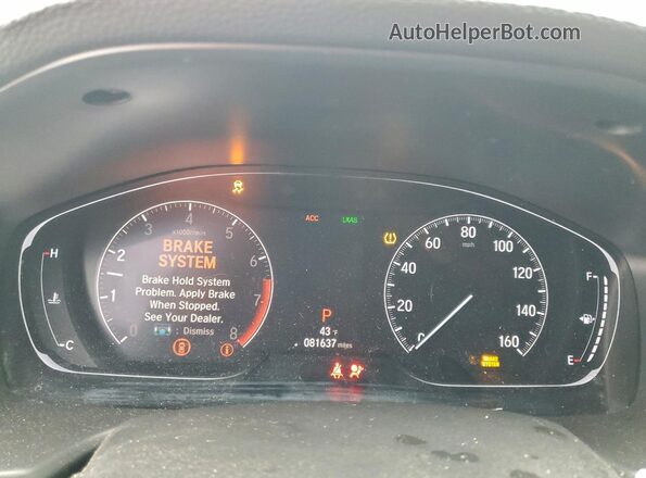 1HGCV1F12KA004344 2019 HONDA ACCORD Gray 