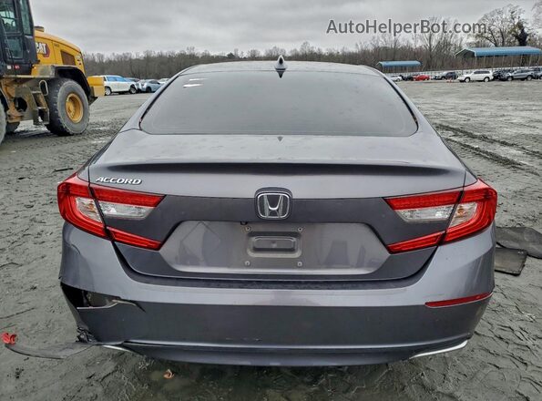 1HGCV1F12KA004344 2019 HONDA ACCORD Gray 