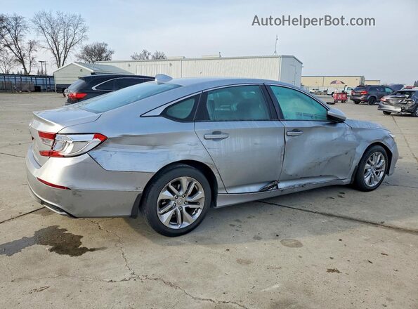 1HGCV1F13KA172297 2019 HONDA ACCORD Silver 