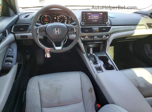 1HGCV1F15KA122727 2019 HONDA ACCORD Серый 