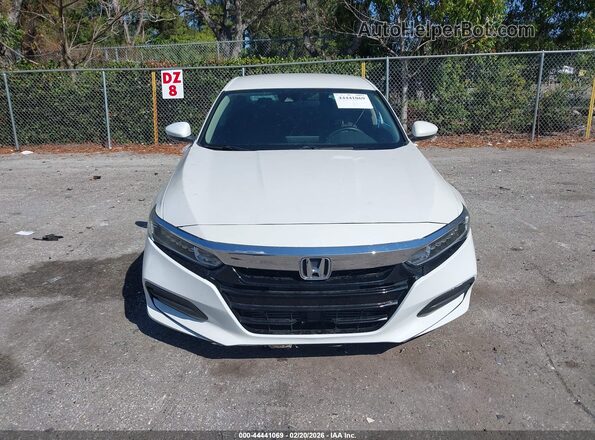 1HGCV1F15KA174102 2019 HONDA ACCORD White 