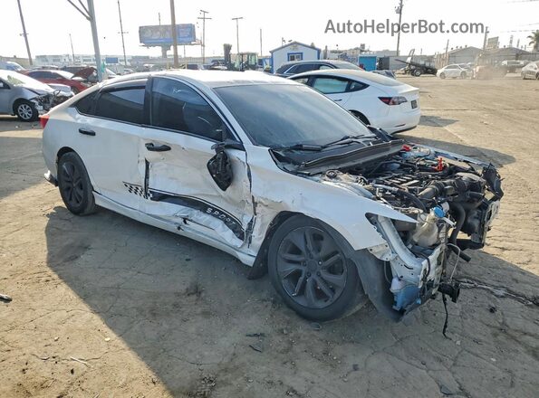 1HGCV1F16KA113230 2019 HONDA ACCORD White 