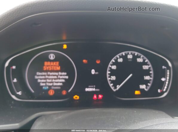 1HGCV1F16MA078112 2021 HONDA ACCORD Gray Widok tylnych siedzeń