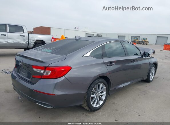 1HGCV1F16MA078112 2021 HONDA ACCORD Gray Tył prawy