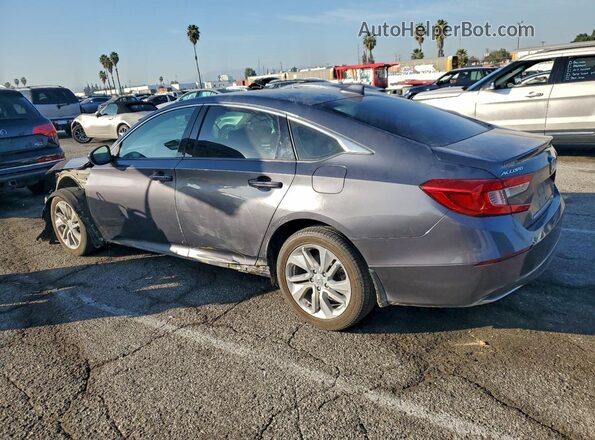 1HGCV1F18KA140851 2019 HONDA ACCORD Gray 